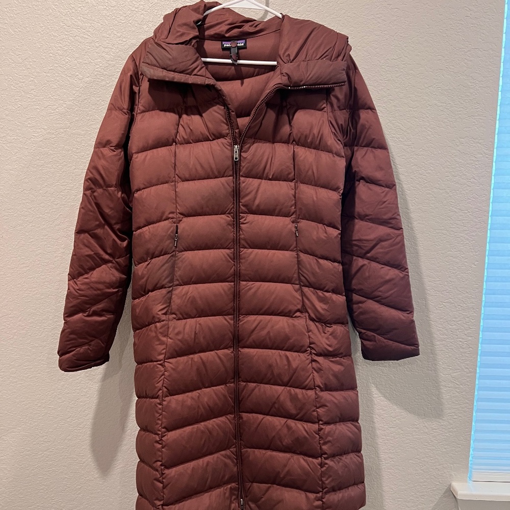 Down long jacket